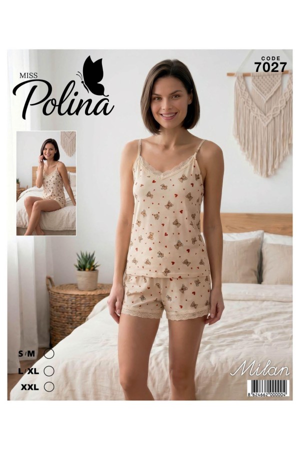 Atlas Life Kadın Pijama Takımı Mavi Modeli Ve