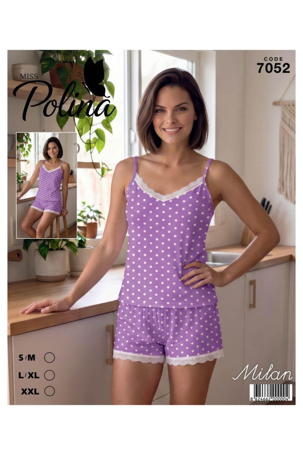 Atlas Life Kadın Pijama Takımı Mavi Modeli Ve