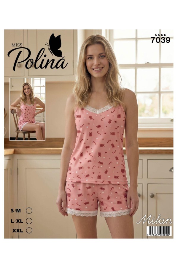 Atlas Life Kadın Pijama Takımı Mavi Modeli Ve
