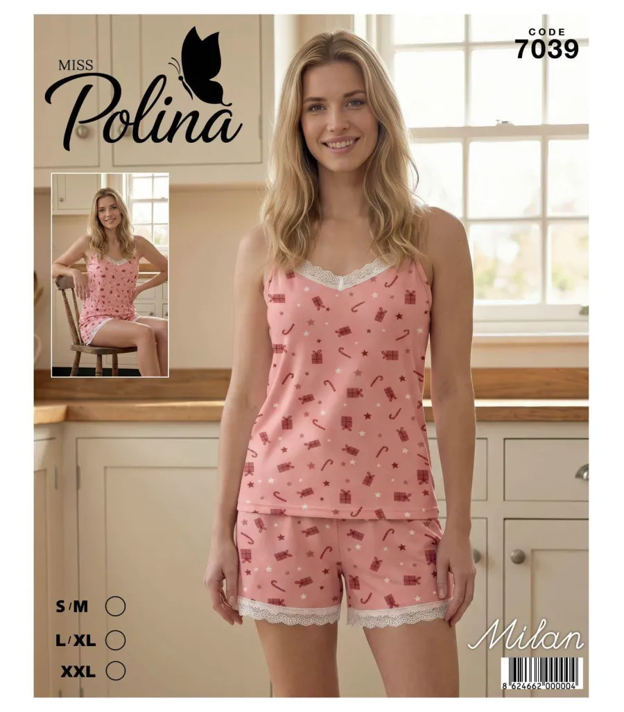 Atlas Life Kadın Pijama Takımı Mavi Modeli Ve