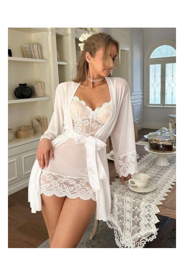 Visatin Jartiyerli Saten Takım