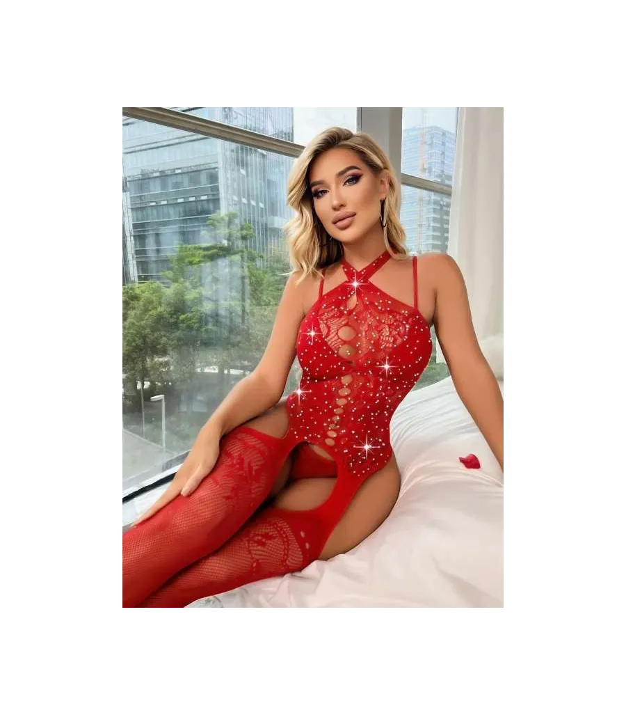 Taşlı Vücut Çorabı