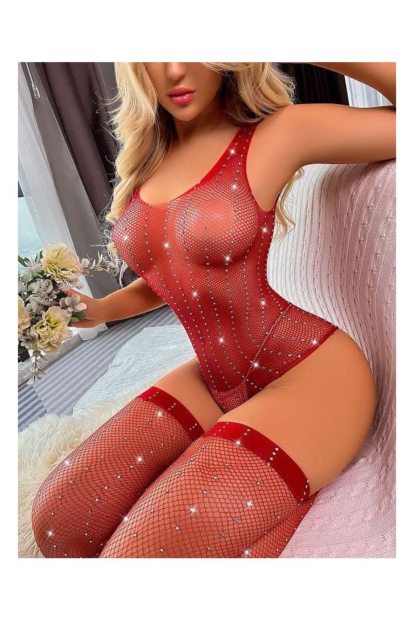 Taşlı Vücut Çorabı