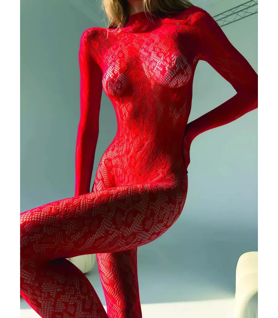 Fileli Body Kırmızı