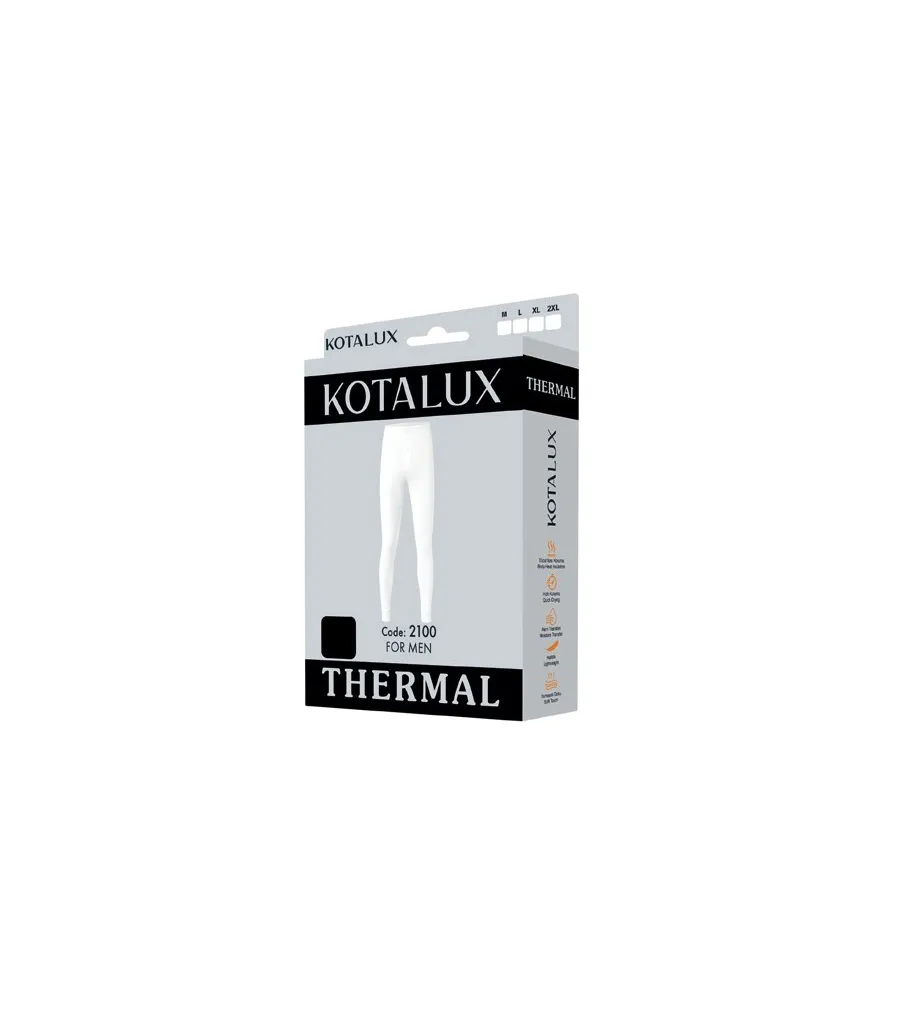 Kota 2100 Kotalux Erkek Önü Patlı Manşetli Termal Tayt