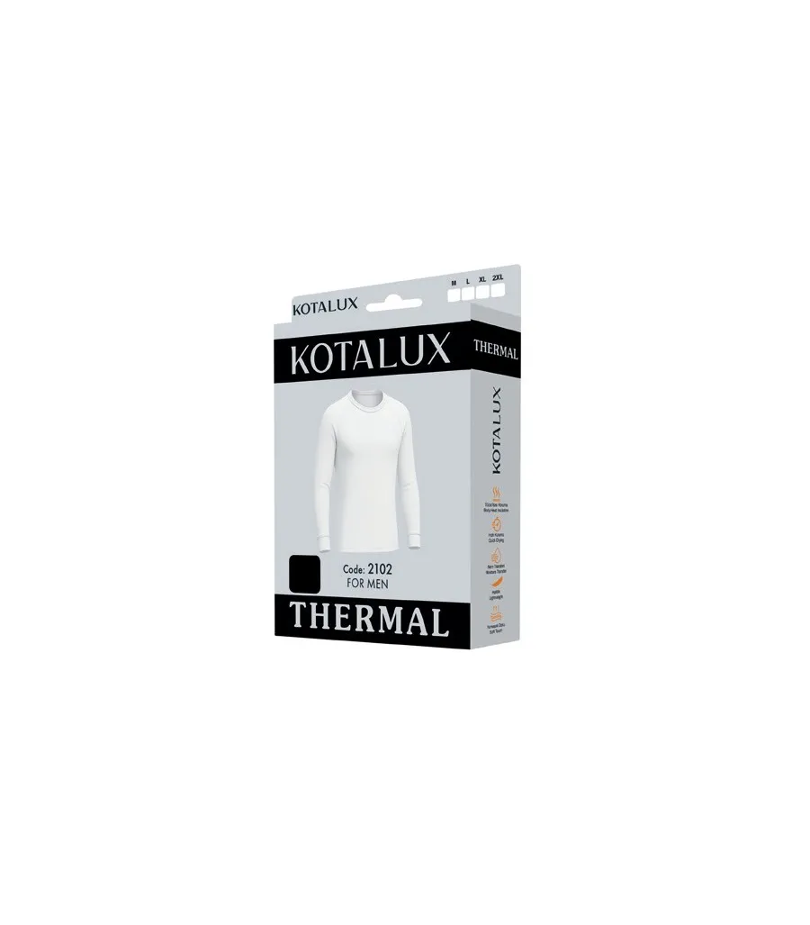 Kota 2102 Kotalux Erkek Manşetli Termal Body