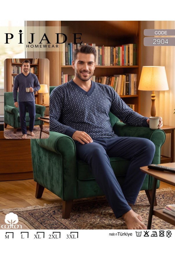 KSM Erkek Kısa Kollu Pijama Takımı Modeli Ve