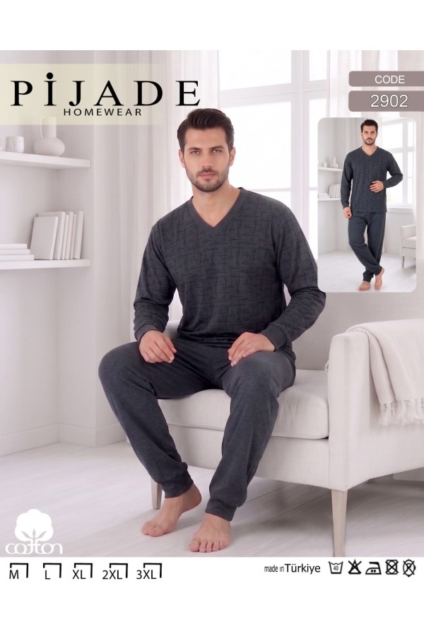 KSM Erkek Kısa Kollu Pijama Takımı Modeli Ve