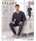 KSM Erkek Kısa Kollu Pijama Takımı Modeli Ve