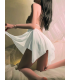 Nightlight Beyaz Dantelli Asimetrik Gecelik 3752-2