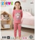 Zirve Kids Kız Mercan Ayıcıklı Çocuk Pijama Takımı