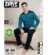 Zirve Petrol Mavisi Erkek Penye Pijama Takımı