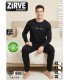 Zirve Siyah Erkek Penye Pijama Takımı