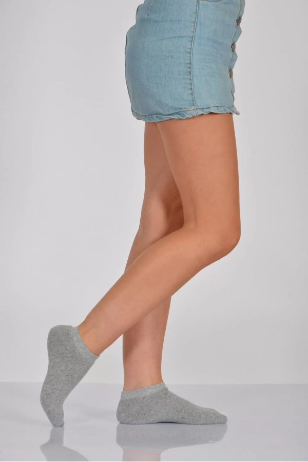 Toptan Lüx Patik Çorap 12 Adet Cotton