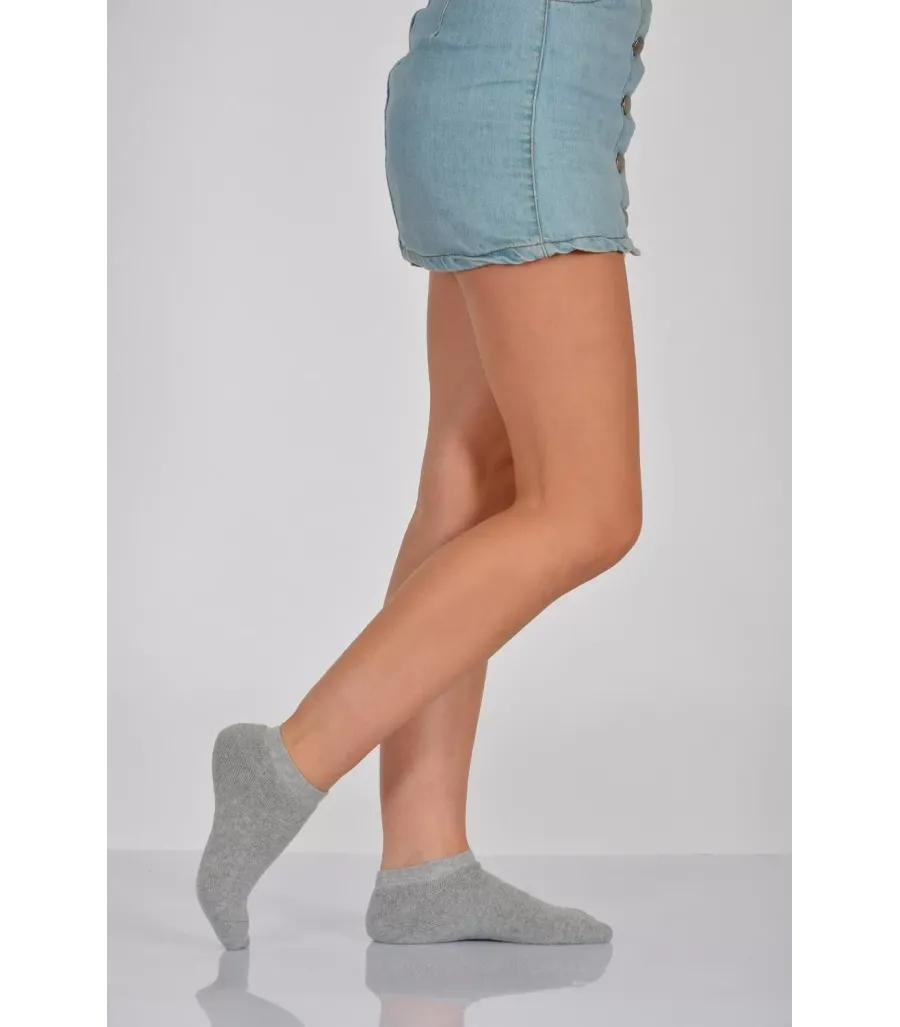 Toptan Lüx Patik Çorap 12 Adet Cotton