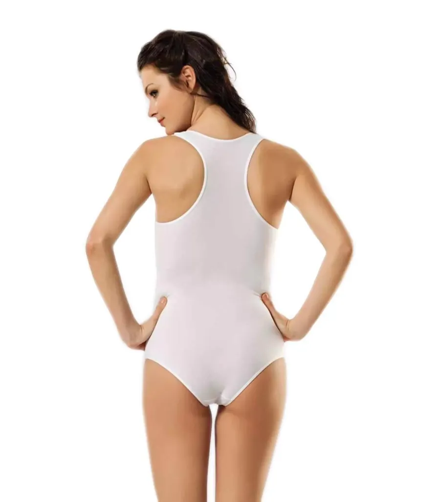 Toptan Atilla Likralı Kadın Sporcu Çıtçıtlı Body