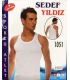 Toptan Sedef Yıldız Erkek Sporcu Atlet Beyaz