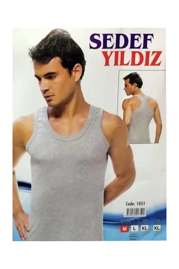 Toptan Sedef Yıldız Erkek Sporcu Atlet Gri