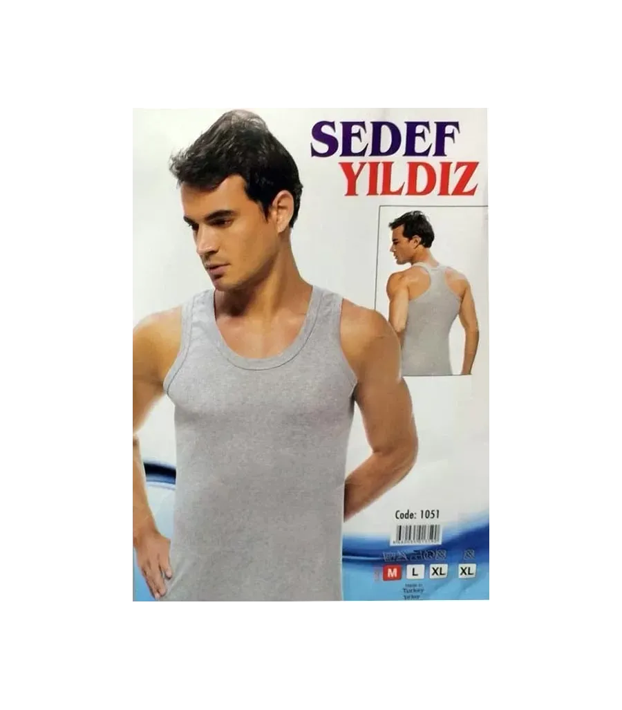 Toptan Sedef Yıldız Erkek Sporcu Atlet Gri
