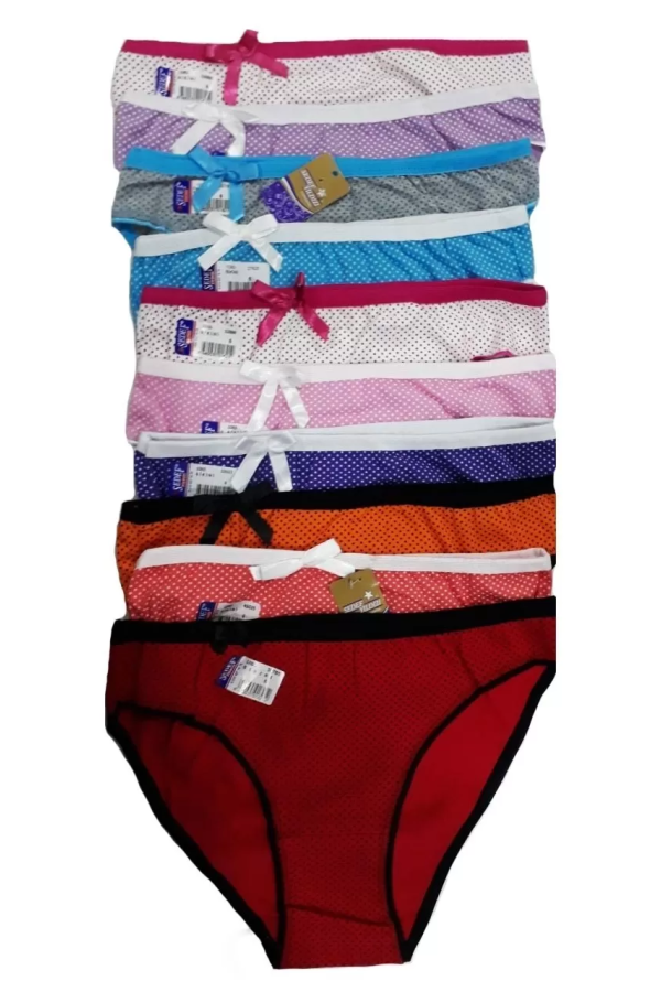 Toptan Sedef Yıldız Likralı Bikini Puantiyeli