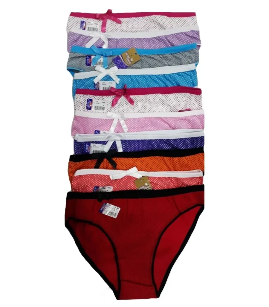 Toptan Sedef Yıldız Likralı Bikini Puantiyeli