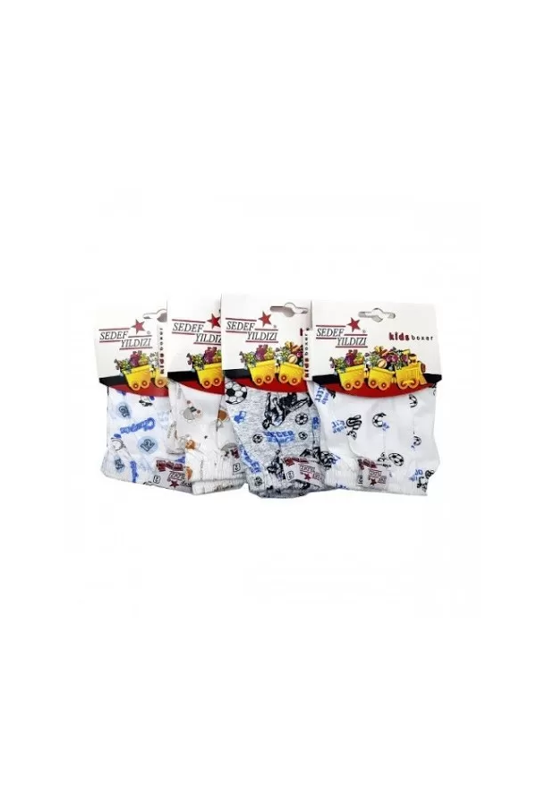 Toptan Sedef Empirme Çocuk Boxer