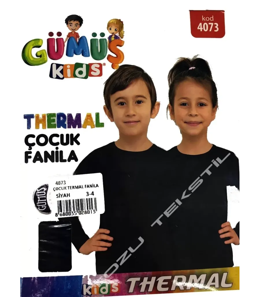 Toptan Gümüş Kız Termal Üst