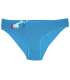 Sedef Yıldız Likralı Bikini Düz Renk