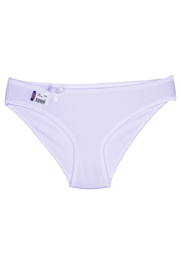 Sedef Yıldız Likralı Bikini Düz Renk