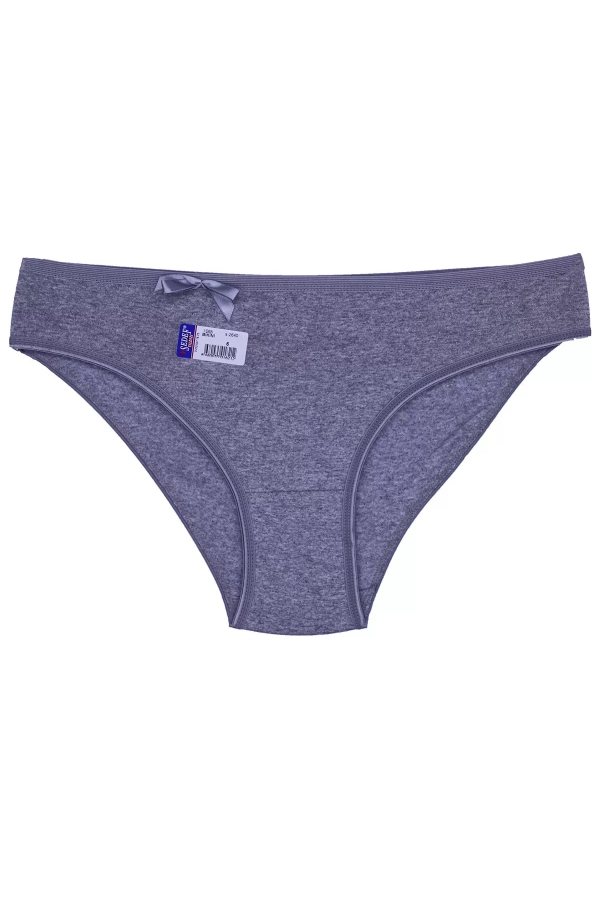 Sedef Yıldız Likralı Bikini Düz Renk