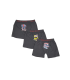 Toptan Sedef Yıldız Likralı Desenli Çocuk Boxer