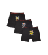 Toptan Sedef Yıldız Likralı Desenli Çocuk Boxer