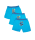 Toptan Sedef Yıldız Likralı Desenli Çocuk Boxer