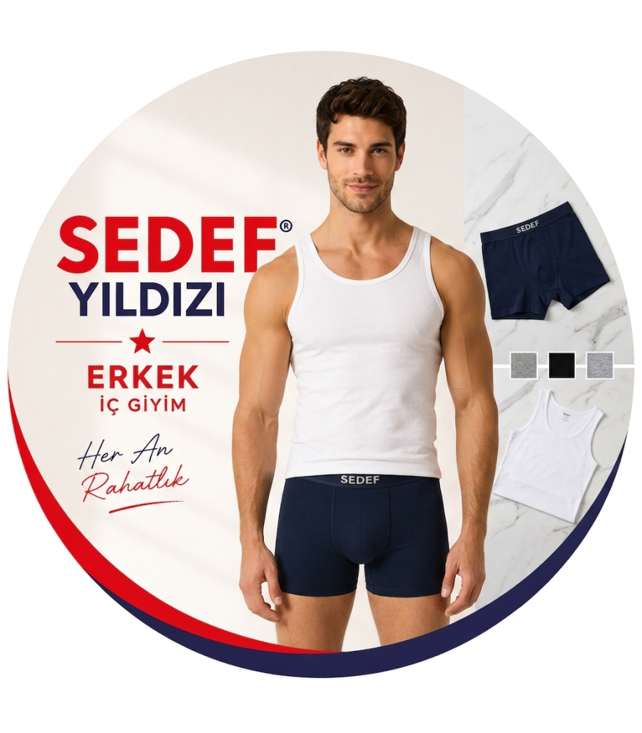 Sedef Yıldız Erkek İç Giyim