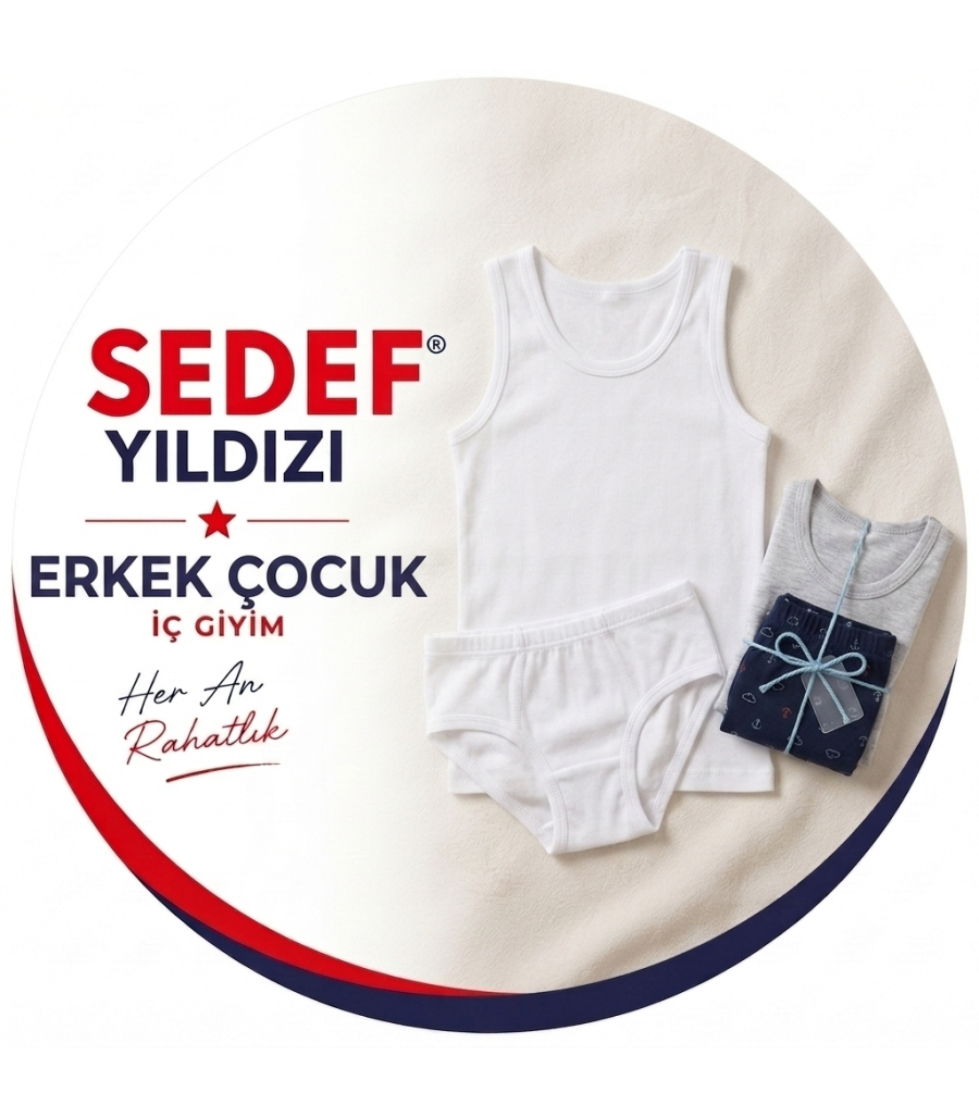 Sedef Yıldız Erkek Çocuk İç Giyim