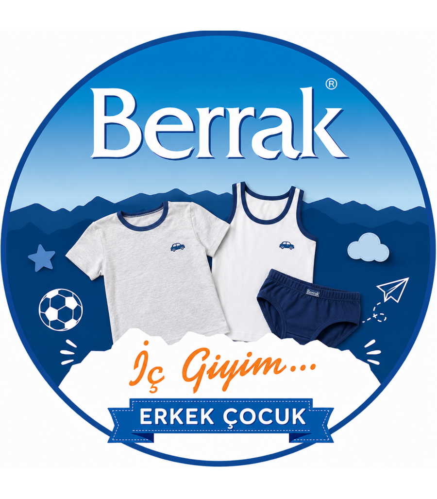 Berrak Erkek Çocuk İç Giyim