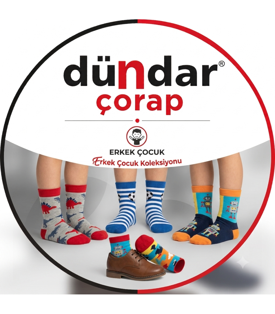 Dündar Erkek Çocuk Çorap