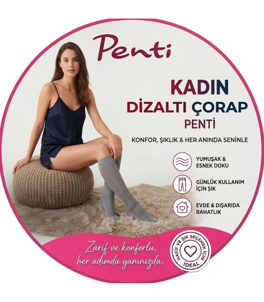 Penti Dizaltı Çorap