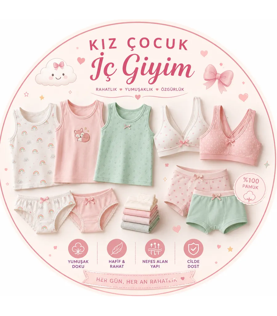 Kız Çocuk İç Giyim