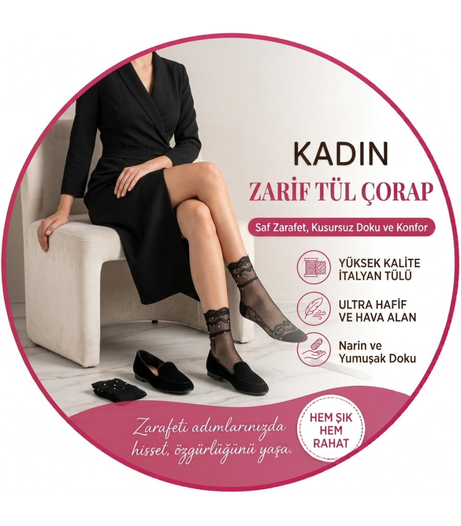 Tül Çorap
