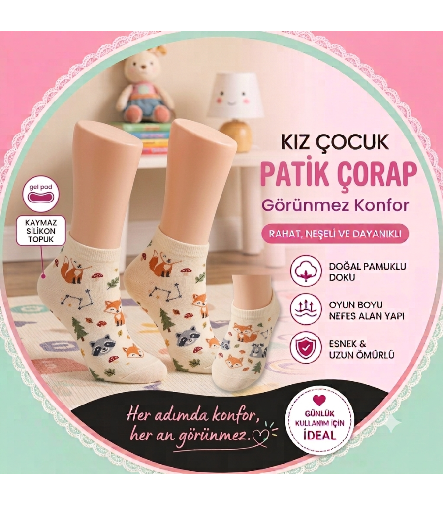 Kız Patik Çorap