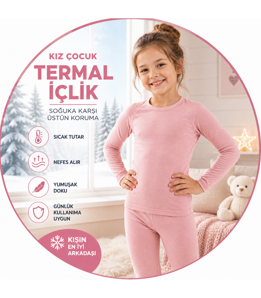 Kız Çocuk Termal İçlik