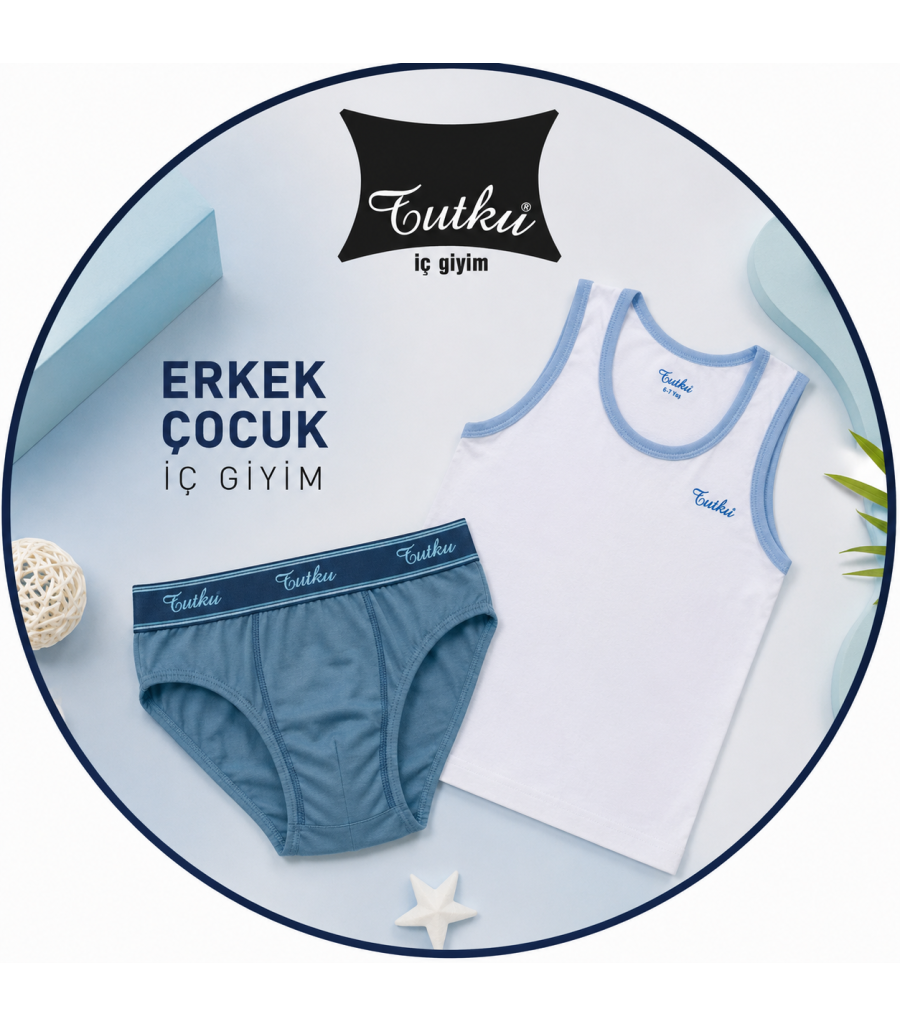 Tutku Erkek Çocuk İç Giyim