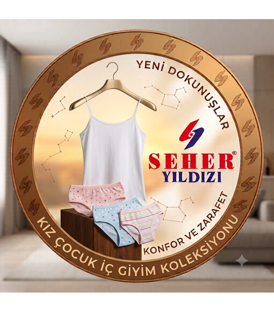 Seher Yıldızı Kız Çocuk İç Giyim