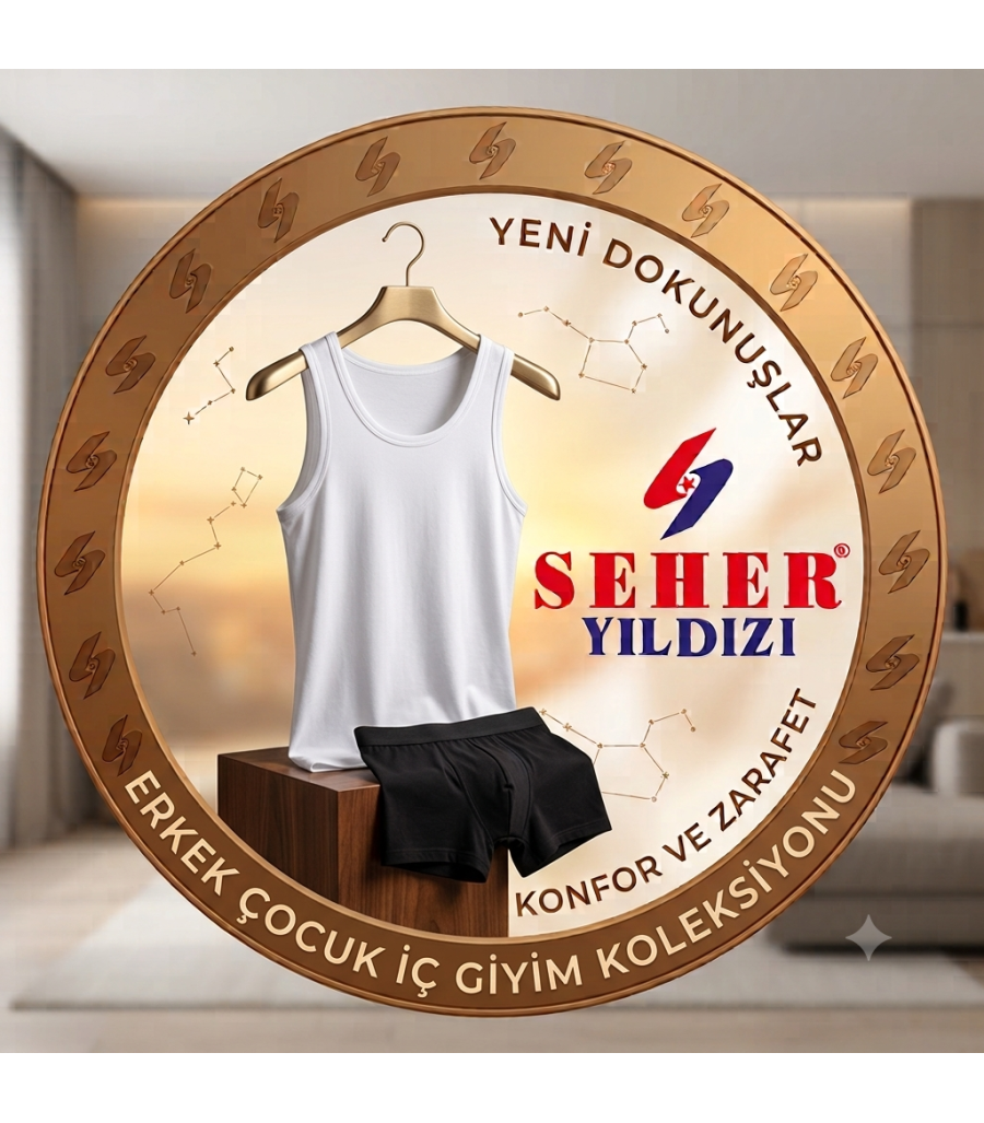 Seher Yıldızı Erkek Çocuk İç Giyim