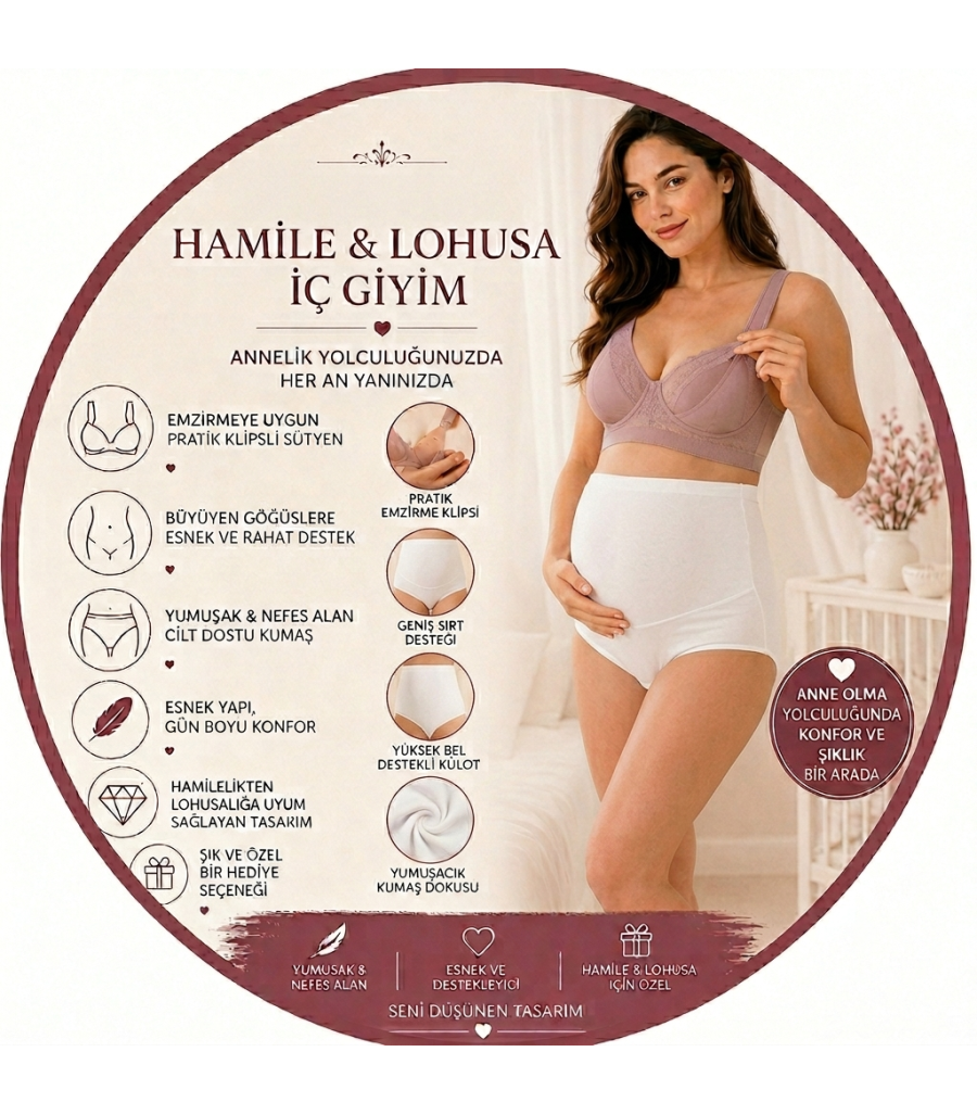 Lohusa Hamile İç Giyim