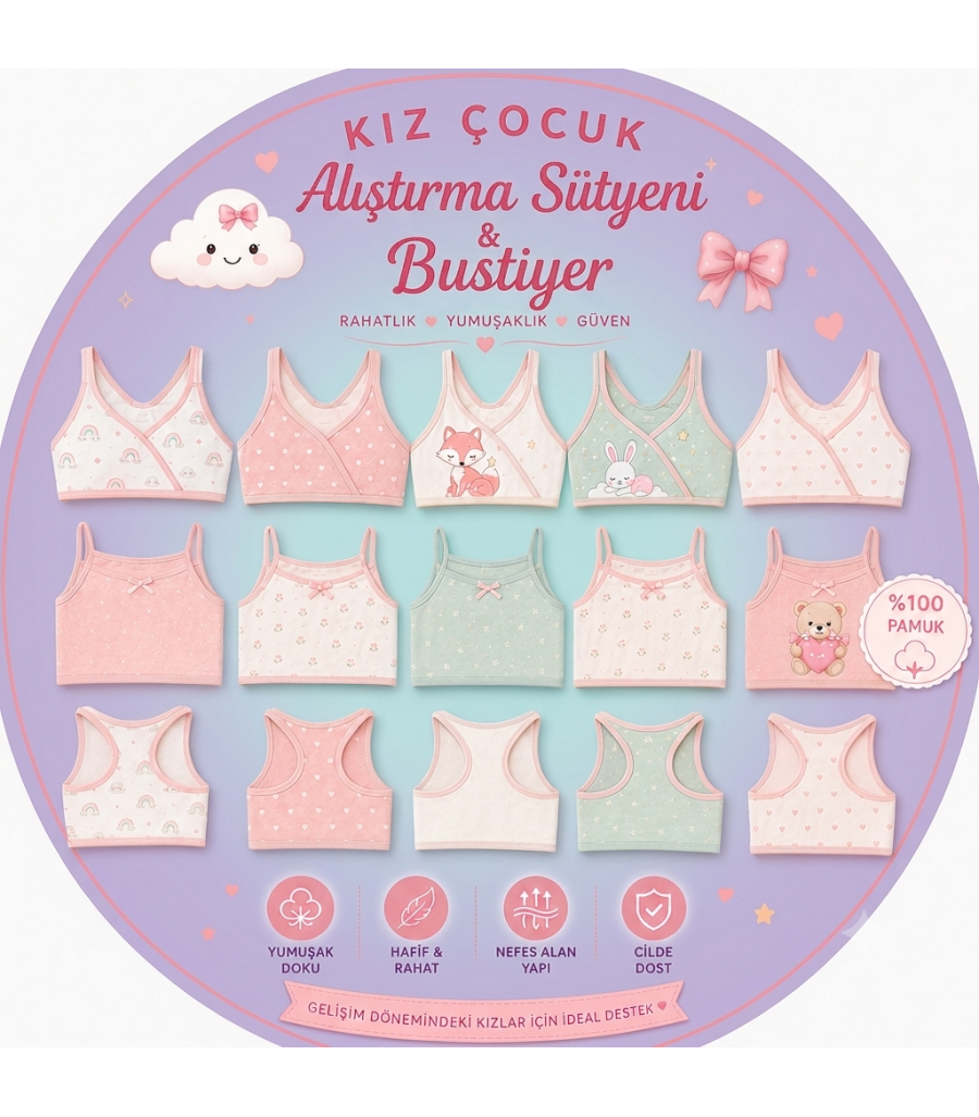 Kız Çocuk Sütyen & Büstüyer