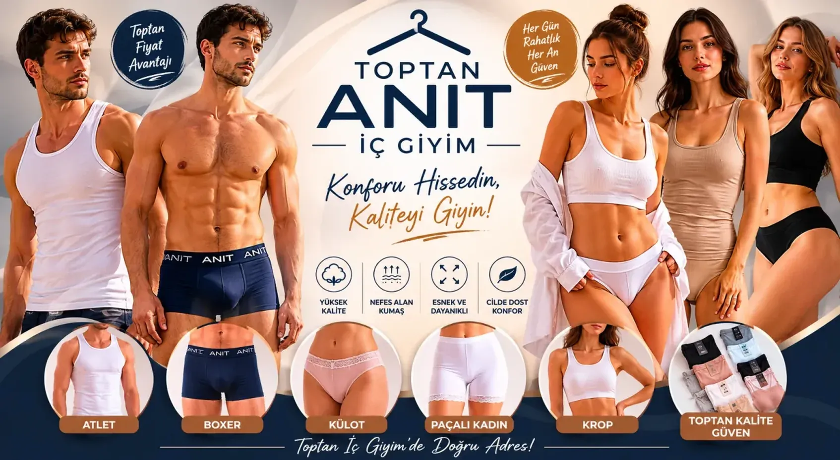 Toptan Anıt İç Giyim