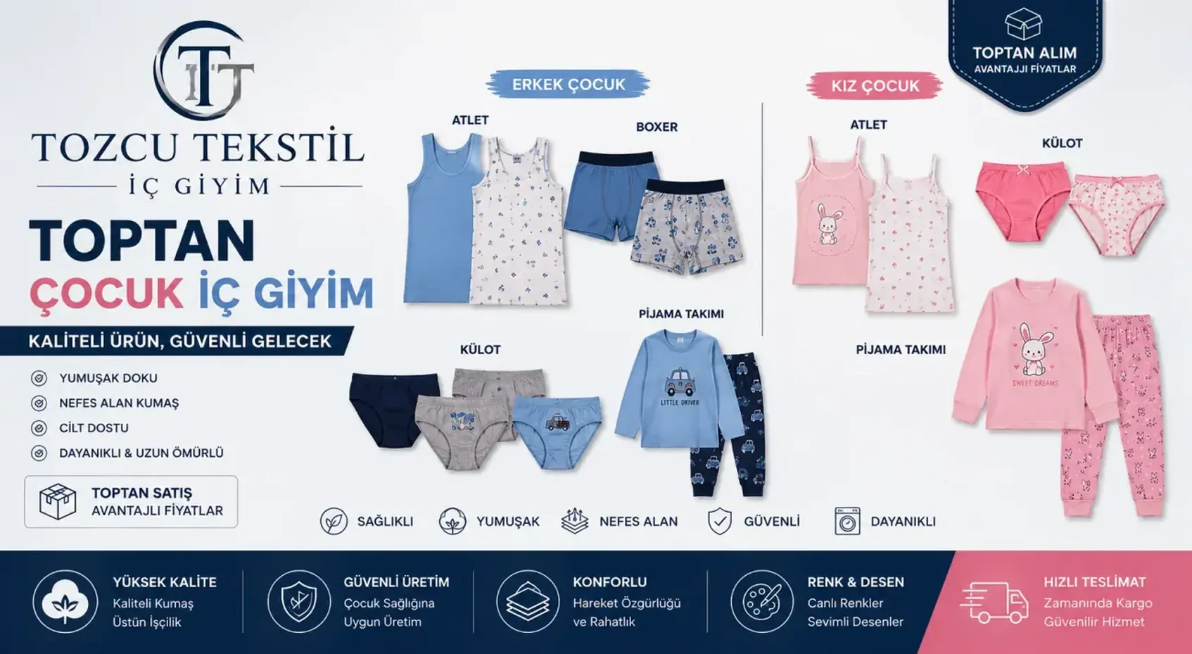 Toptan İç Giyim Tüm Dünyaya İhracat